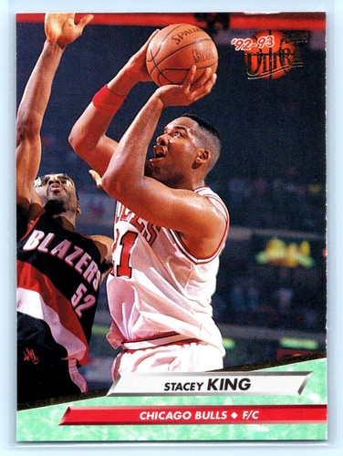 1992-93 Fleer Ultra Stacey King Chicago Bulls #28
