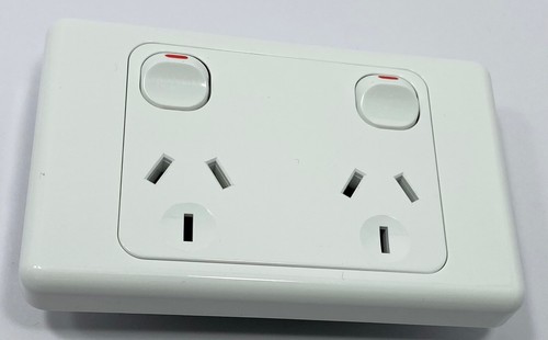 INTERRUPTOR DE TOMA ELÉCTRICA PUNTO DE SALIDA PLACA DE ALIMENTACIÓN BANDA GPO ÚNICO DOBLE 2000 - Imagen 21 de 30