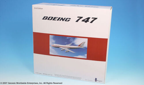 InFlight 200 Boeing Rollout N7470 747-100 1:200 Scale Die-Cast Model Airplane - Picture 4 of 4