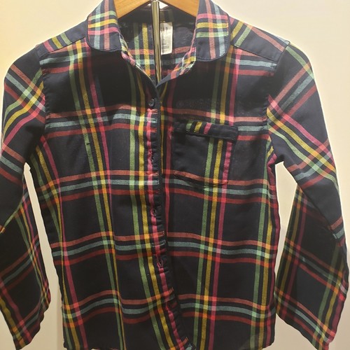 GAP Kids Plaid Light Flannel Pajamas Sz 6 - Picture 2 of 5