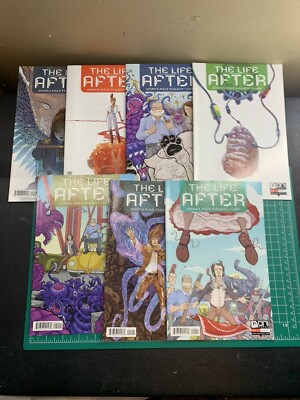 The Life After #1a 2a 2b 3b 4a 4b 5b Oni Press 2015 (7 Book Lot)