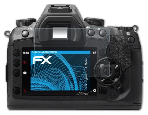 atFoliX 3x Screen Protection Film for Sigma SD1 Merrill Screen Protector clear - Picture 3 of 9