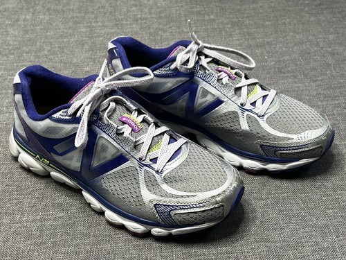 New Balance HOKA 1080v5 Silver Blue Running Shoes Women's Size 10.5 - Bild 2 von 11