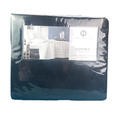 Hotel Collection 680 TC 100% Supima Deep Fitted Sheet 25" Black Cal-King $275