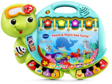 Interactive Sea Turtle Learning Book Teach Touch Explore Deep Ocean World Learn