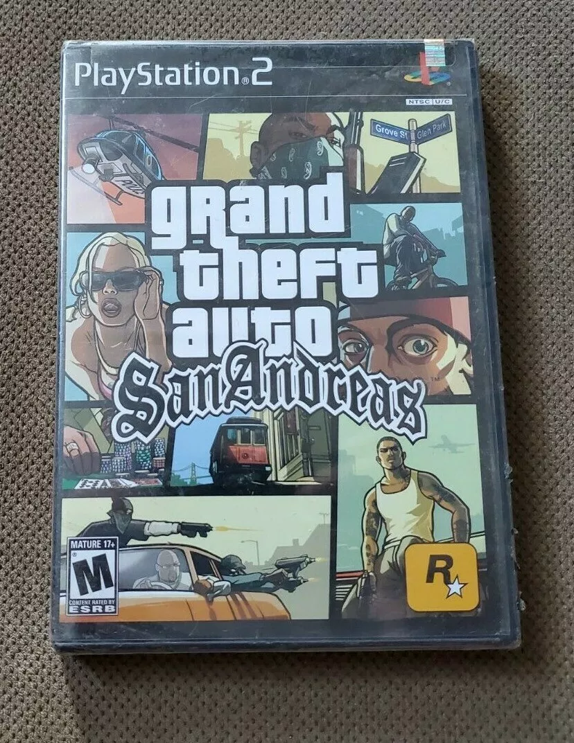 Grand Theft Auto San Andreas PS2 - Games n' Stuff