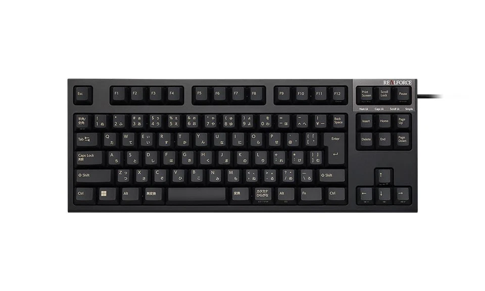 Topre REALFORCE R3S TKL Keyboard R3SC31 Japanese Layout 91-key Japan - Image 3 of 4