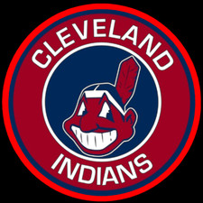 MLB/ALC CLEVELAND INDIANS - Pin Back Button or Fridge Magnet - 2 ¼" Ø