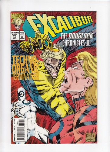 EXCALIBUR #79 (1994-07) Vol 1 MARVEL Lobdell Britanic X-Factor 1st Douglock MID+