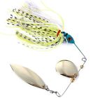 Spinner Bait Fishing Lure, Gold Flashers, 1/2 oz. Weight, Sealed Package Ybw