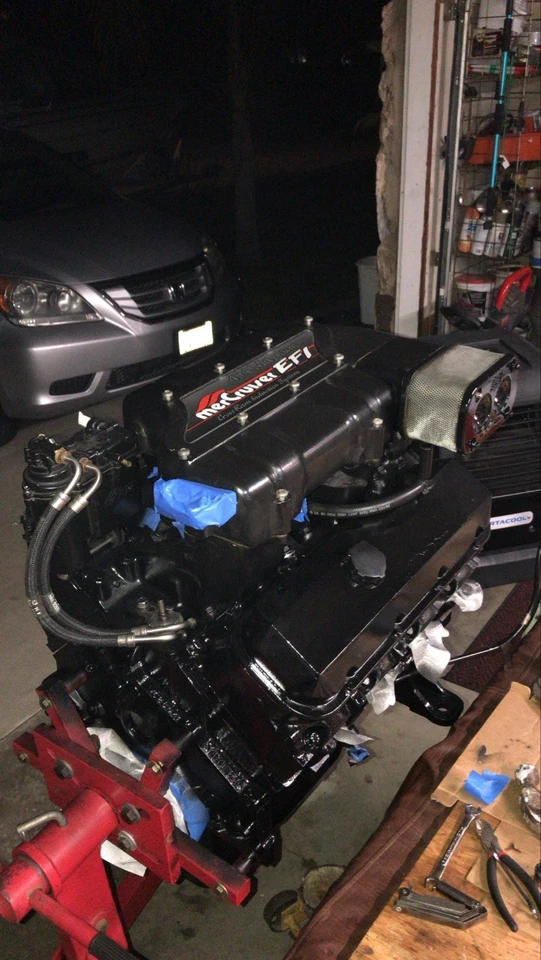 MerCruiser 454 Magnum EFI – Fully Rebuilt to 463ci by Clay Smith Cams Zero Hours - Image 3 of 3