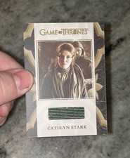 Catelyn Stark's Overcoat Patch Card #WR10 2025 Rittenhouse Game of Thrones