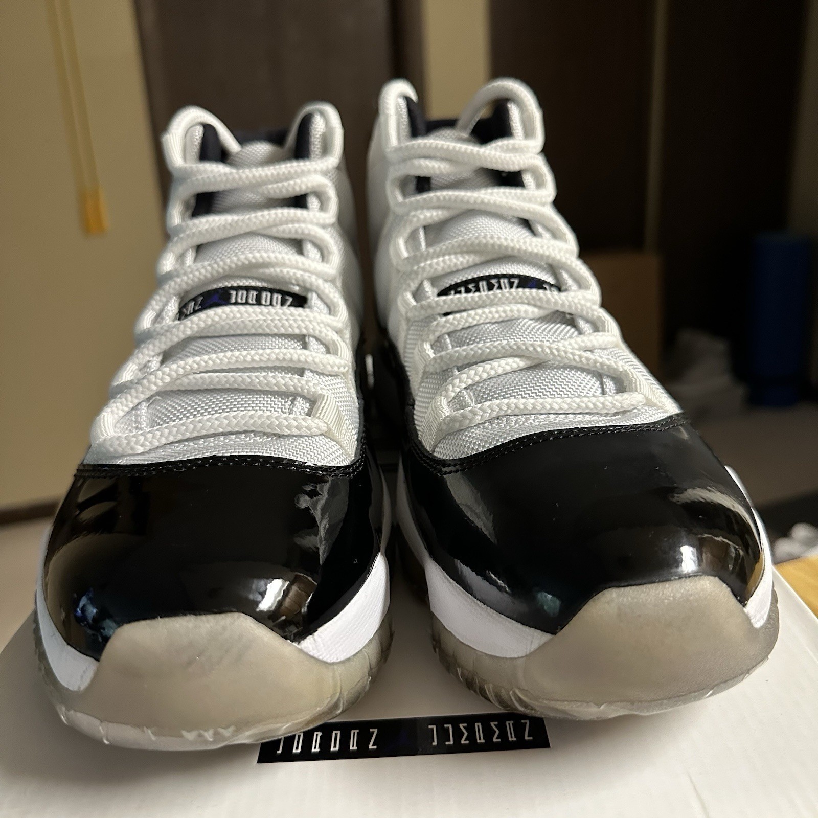 SAOLA Nike Air Jordan 11 Retro Concord 2011 Taglia 11 Uomo Retrò Con Protezione Suola.