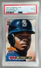 133242943 Ken Griffey Jr 1994 Topps Stadium Club #7 Dugout Dirt PSA 2