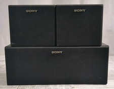 Mix of 2 Sony SS-U77 and 1 SS-CN7 3 Piece Speakers Set  Tested/Working