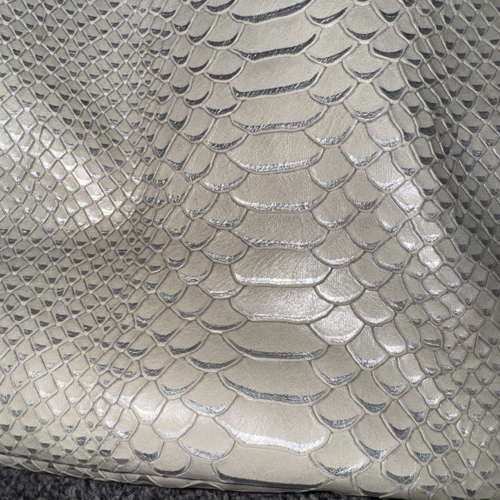 Coach Carrie Madison Pinnacle Python Embossed Lea… - image 6