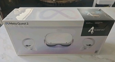 Oculus Quest 2 VR Headset 256GB White Resident Evil 4 Bundle NIB