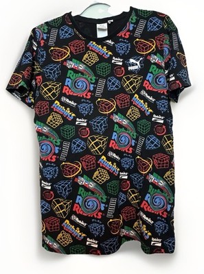 AOP Puma Rubik's Cube Shirt Size Medium Thrashed