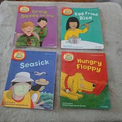 Biff Chip And Kipper Reading / Phonics Books Level 5 X 4 Books Oxford 