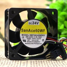 2pcs Original SANYO A90L-0001-0508 9WF0624H4D03 24V 0.15A 6CM 6500RPM Fanuc Fan