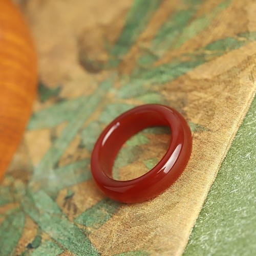 Natural A Grade Jade Band Burma Jade Ring for Women Men, Myanmar Jadeite Jewelry - Bild 21 von 88