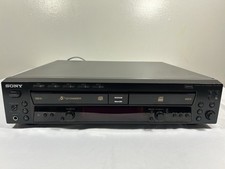 Sony RCD W500C CD RECORDER/PLAYER /Deck B Works/ Deck A Doesn  t Work