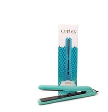 Cortex Intl Professional Ceramic Flat Iron Tourmaline Tech 1.5" Fish Scales New