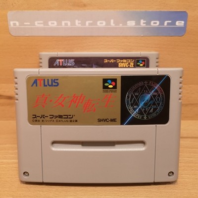 Super Famicom Spiele Games SHIN MEGAMI TENSEI 1 2 Nintendo SNES Japan Sammlung