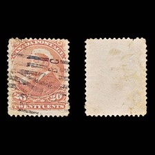 8802: Canada SG115 20c Vermilion 1893 Sc#46 Mi36 Used C£65