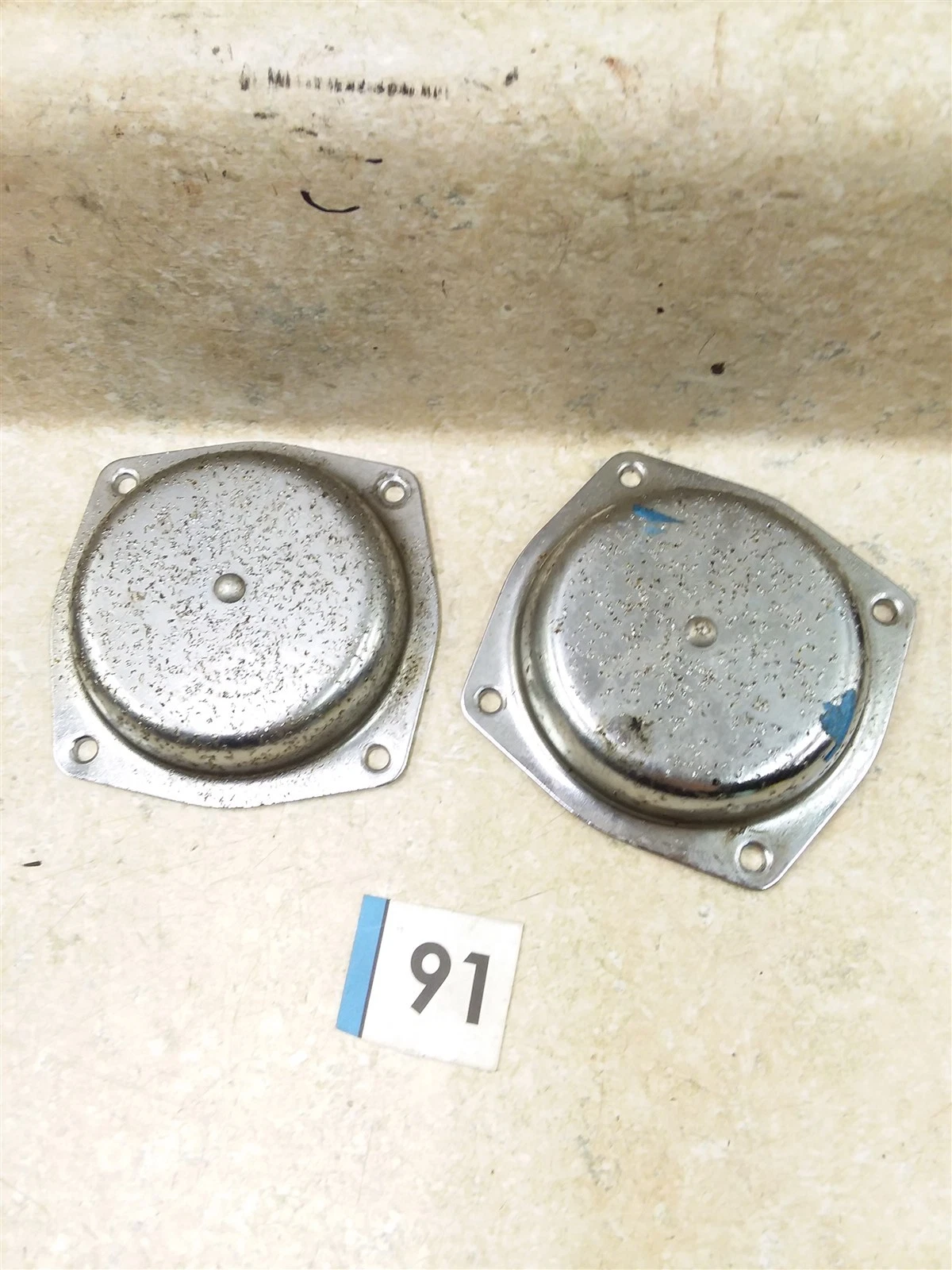 Kawasaki KZ305-LTD CSR Carbs Carburetor Top Cover Set 1980 1981 1982 #91 ACP-13