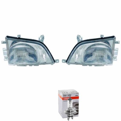 Halogen Scheinwerfer Set H4 für Toyota Dyna Pritsche/Fahrgestell inkl. Lampen