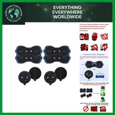 Ultimate 8-Pack TENS Unit Electrodes - Soft, Durable  Safe for All Skin Types