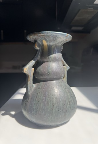 Roseville Carnelian Purple Drip Vase 310-7 - Picture 14 of 15