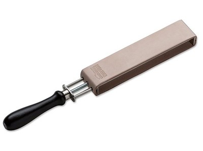 Boker Tree Brand Double-surfaced Wood, Steel & Leather Spanner Razor Strop 90506