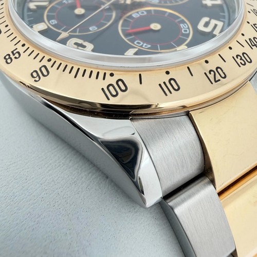 Orologio Rolex 116523 Cosmograph Daytona 40mm Quadrante Blu Racing Acciaio Oro 18k 2010 - Foto 3 di 12