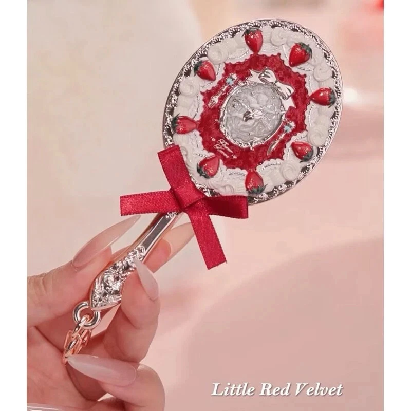 Mini Hand Mirror Pendant Keychain