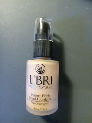 L BRI Pure n Natural perfect finish liquid foundation Pump Jar