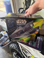 Star Wars Power of the Force A-Wing Fighter with Exclusive A-Wing Pilot Kenner