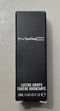 MAC Lustre Drops Bronze Hero Bronzer 18ml New In Box Makeup