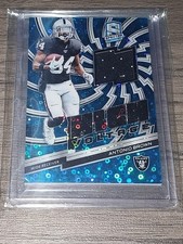 2019 Panini Spectra - High Voltage Antonio Brown HV-19 Neon Blue Prizm /50 (MEM)
