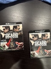 Sicario: Day of the Soldado 4K UHD with Slipcover No Digital All Discs Included