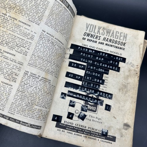 Vintage Volkswagen Beetle Ghia Models Repair Service Manual Books 70s Lot READ - Picture 6 of 10