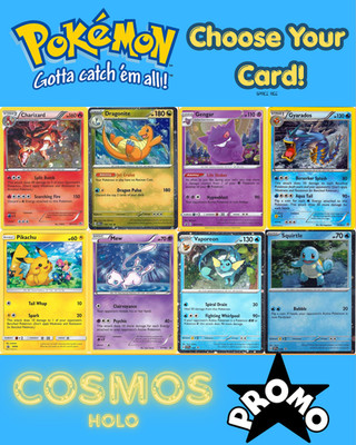Pokemon TCG Cosmos Holo Promos Choose Your Card! English NM