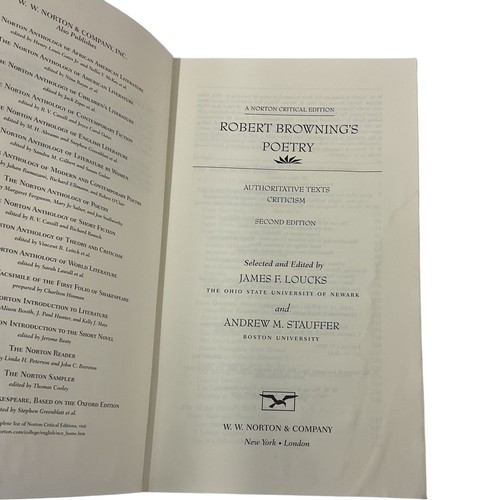 Robert Browning's Poetry Norton Critical Edition Second Edition - Picture 4 of 6
