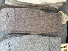 KNEE WARMERS, SUPER SOFT  WARM, 100 NATURAL WASHED LAMB WOOL Short length 