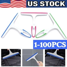 Window Mirror Car Windshield Squeegee Shower Glass Wiper Kitchen House Clean US