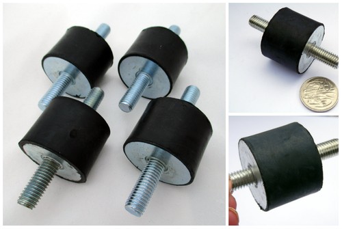 M10 Rubber Anti Vibration Mounts Isolator Generator Pump Airconditioning 4pc - Picture 8 of 8