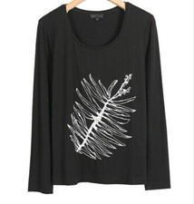 Image of Escada long sleeves cotton t shirt