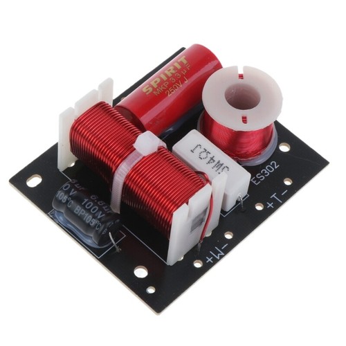 1PC 400W 2 Way Speaker Frequency Divider Tweeter Bass Crossover Filter - Picture 2 of 8