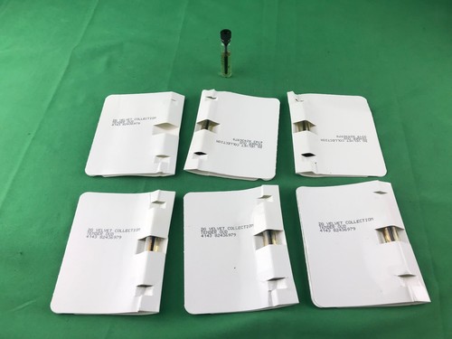 LOT OF 6 DG Dolce & Gabbana THE VELVET COLLECTION SAMPLE (READ DESCRIPTION)